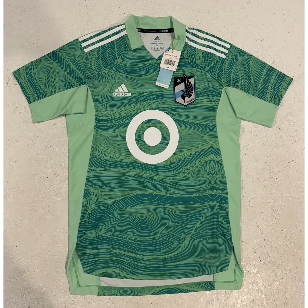 Minnesota United Loons Jersey Mens M Green Adidas‎ Polyester MLS Adult 2021